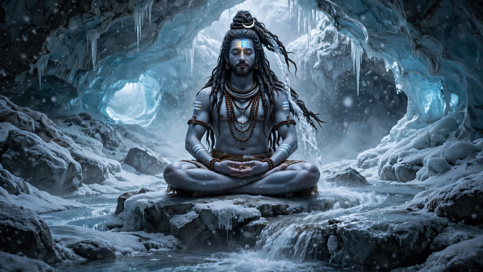 AI Mahadev Video Prompts: भोलेनाथ के 4 Cinematic धमाकेदार Video Prompts - prompt 2