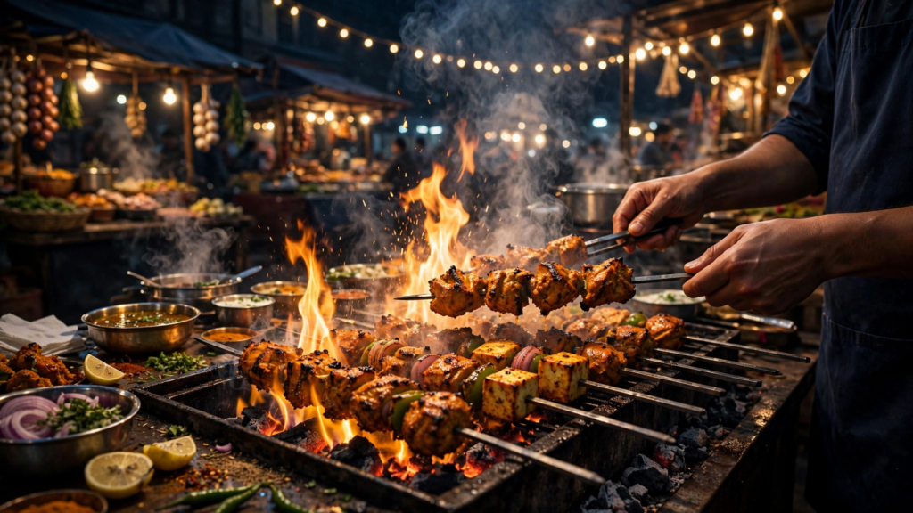 AI Street Food Video Prompts: 4 मुँह में पानी लाने वाले Cinematic Prompts