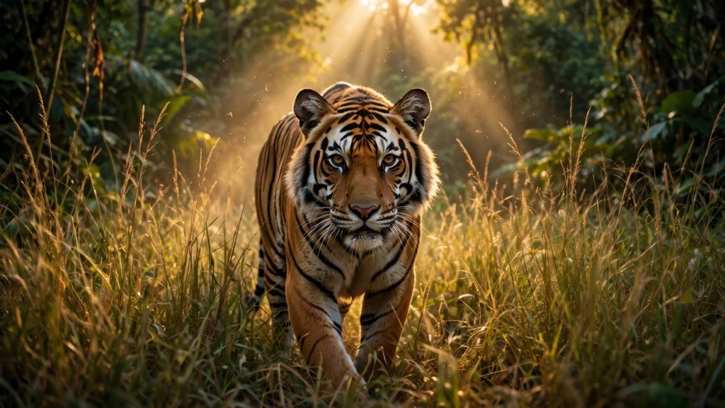 AI Tiger Safari Video Prompts: जंगल के राजा के 4 धमाकेदार Video Prompts