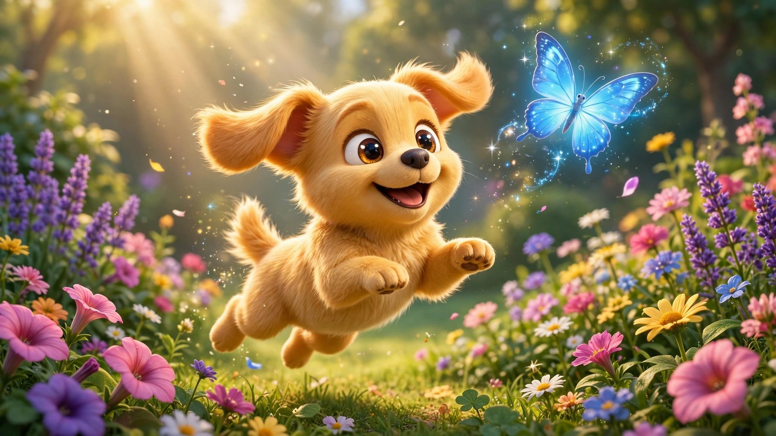 Natkhat Puppy aur Titli, AI preview