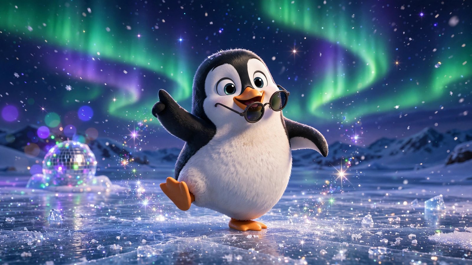 Disco Penguin ka Dance, AI preview
