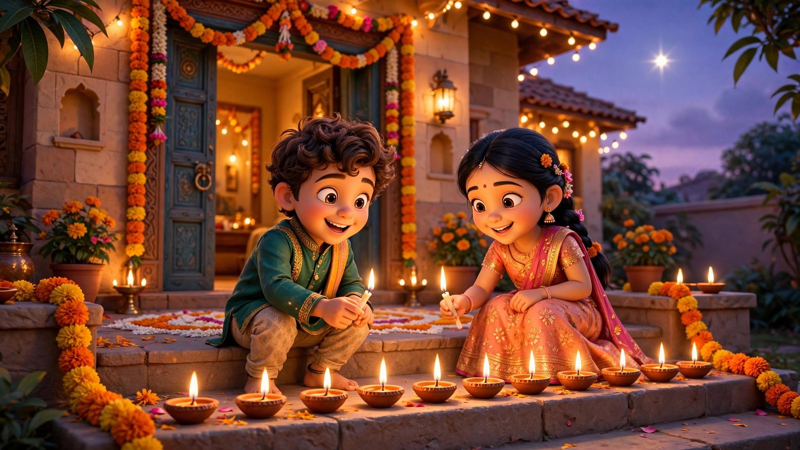 Diye Jalate Nanhe Bacche, AI preview