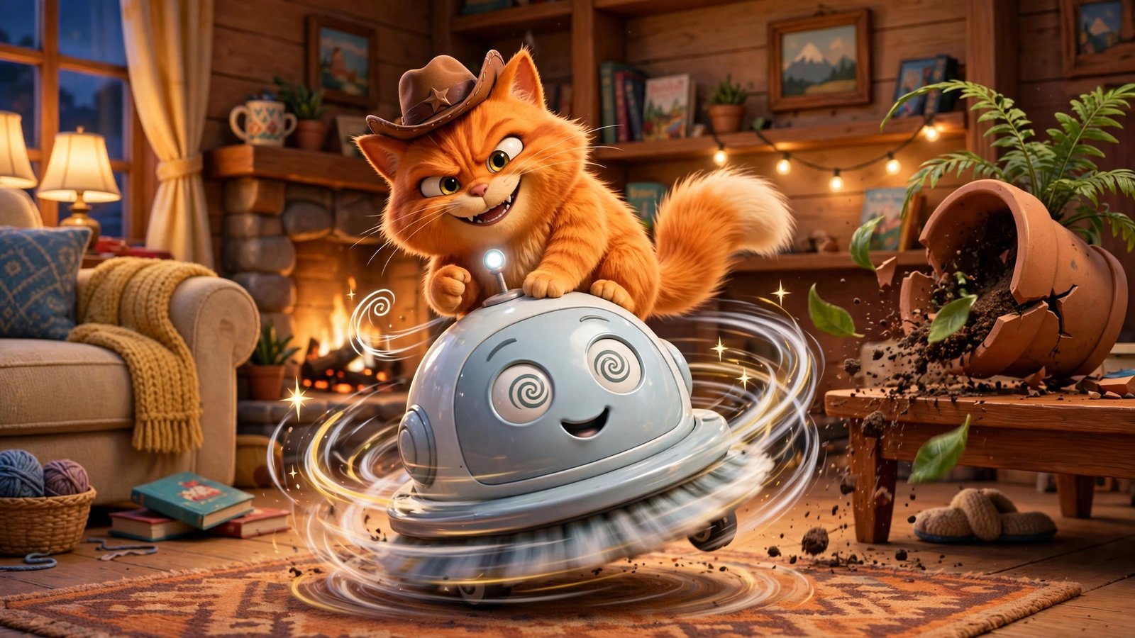 Robot vs Shararti Billi, AI preview