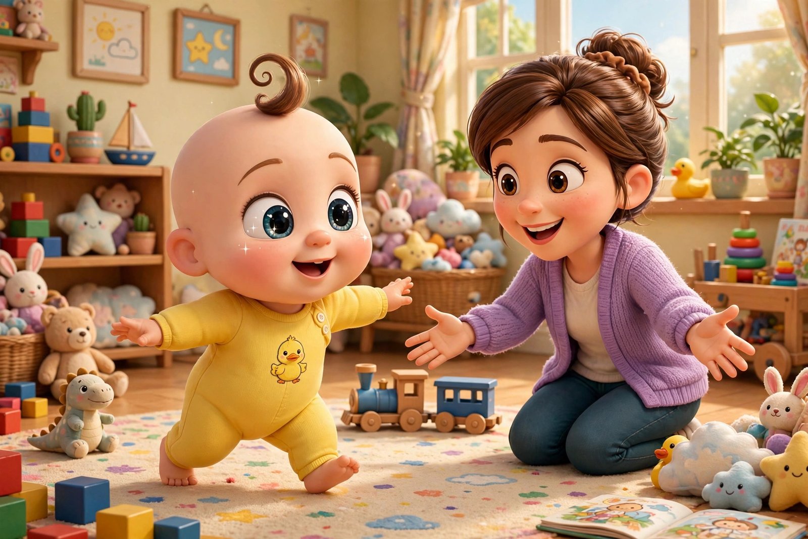 Baby ke Pehle Kadam, AI preview