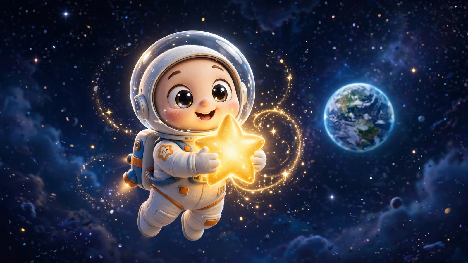 Pyara Cartoon Astronaut, AI preview