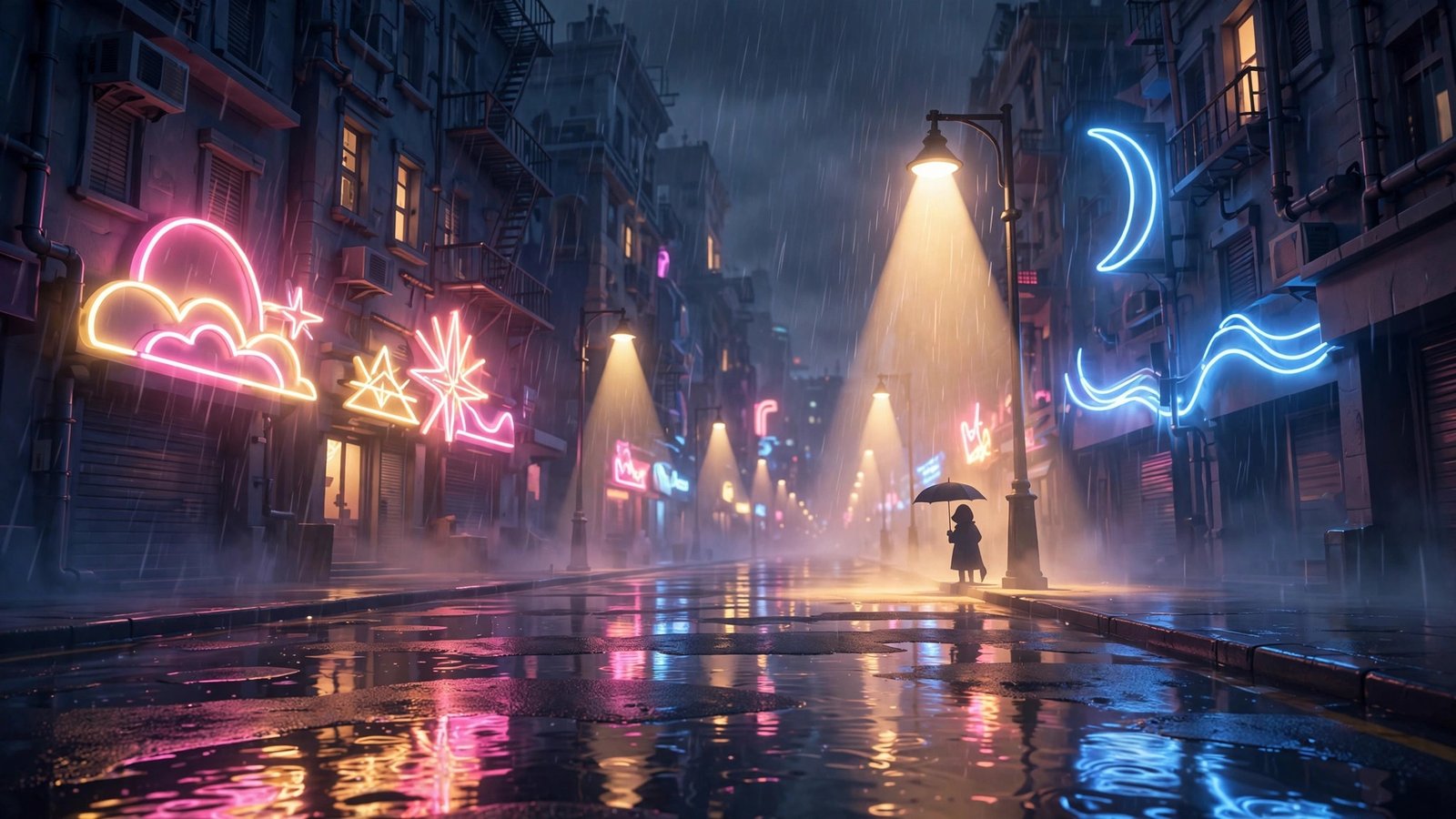 Sheher ki Barish Raat me, AI preview