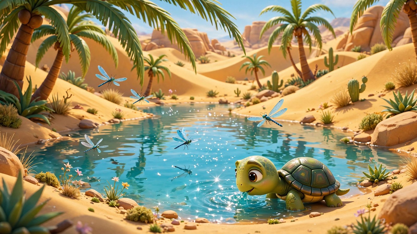 Hidden Oasis, AI preview