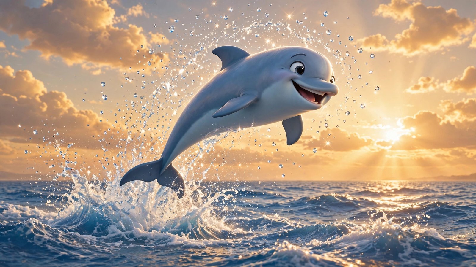 Dolphin Jumping, AI preview