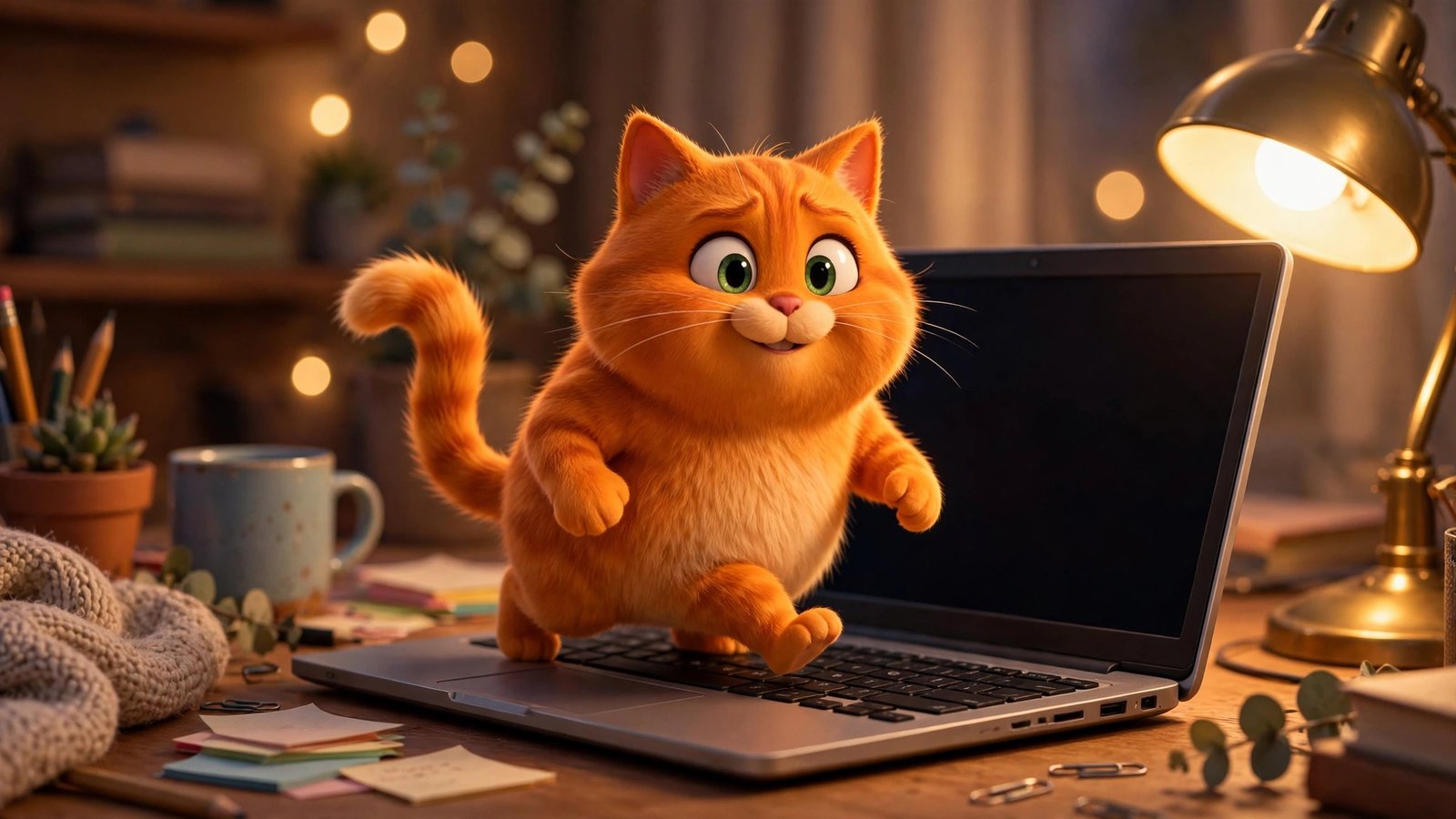 Cat Walking on Keyboard, AI preview