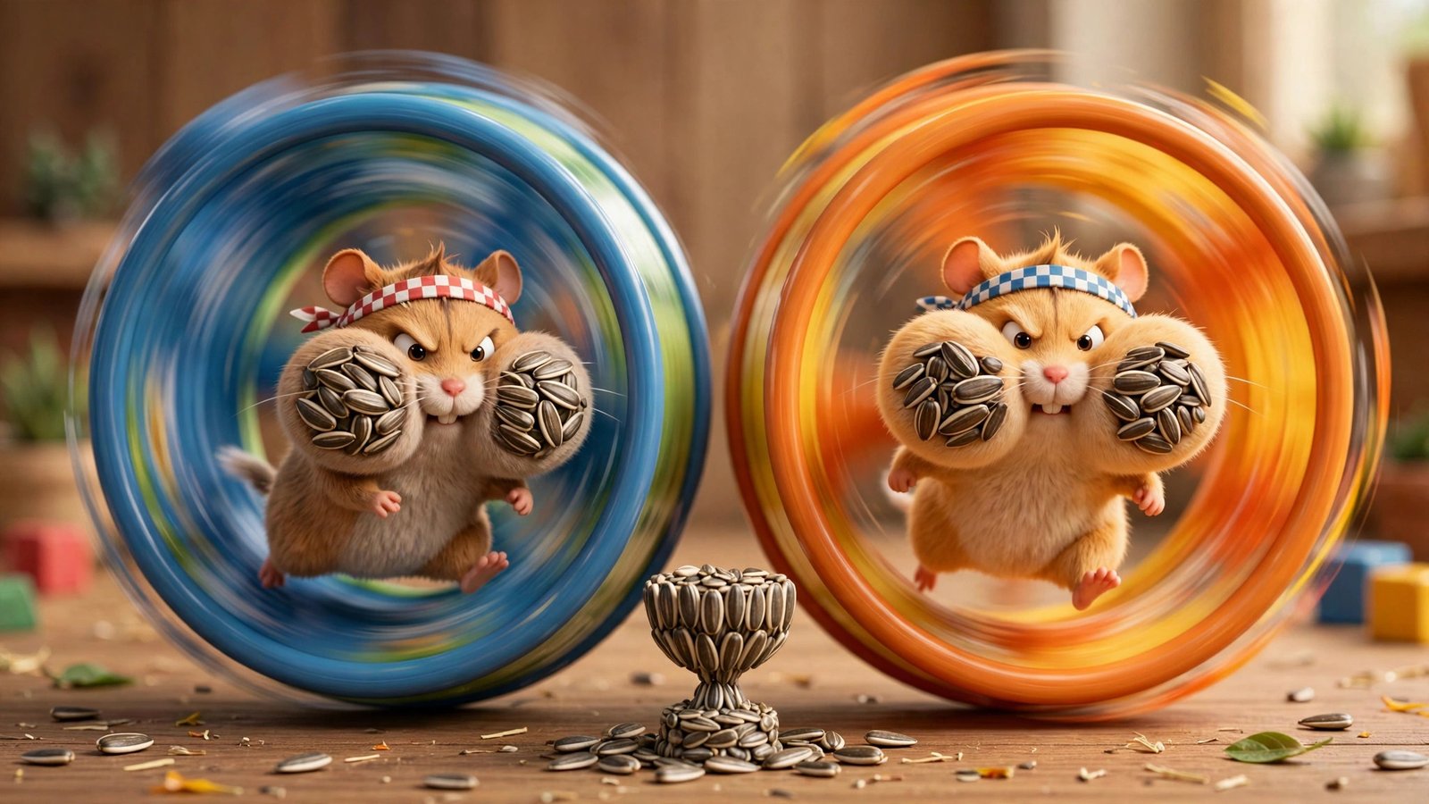 Hamster Wheel Race, AI preview