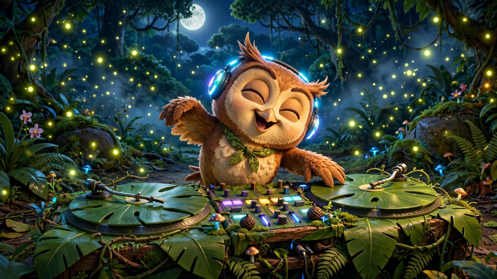 Owl as DJ, AI preview