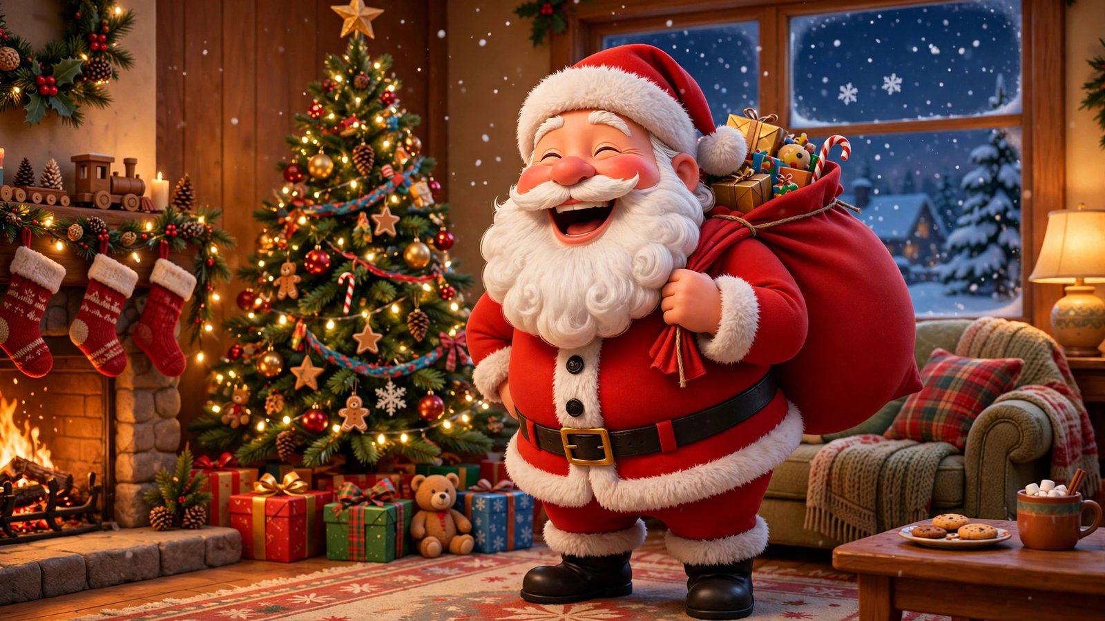 Snowman building magic, AI preview