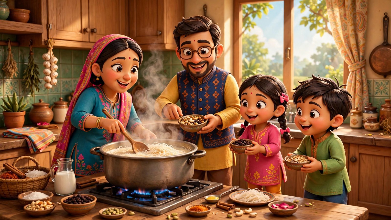 Sewaiyan Wali Family, AI preview
