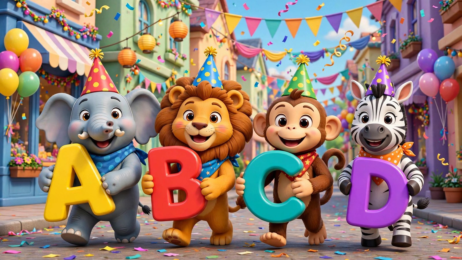 Animal Alphabet Parade, AI preview