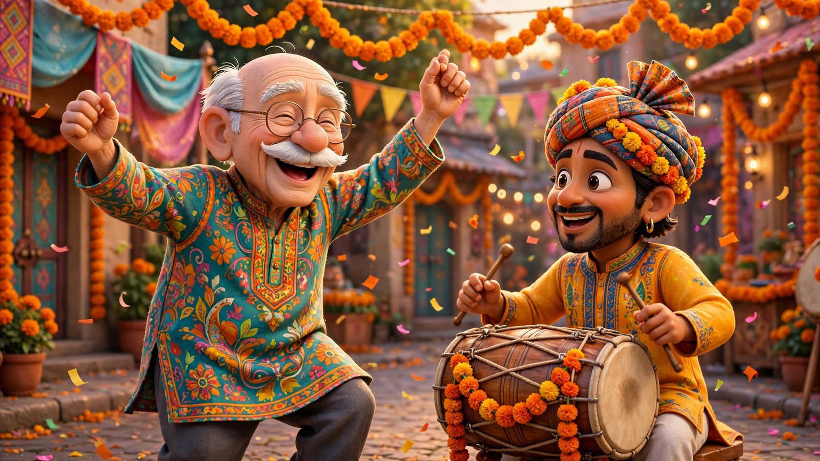 Grandpa dance, AI preview