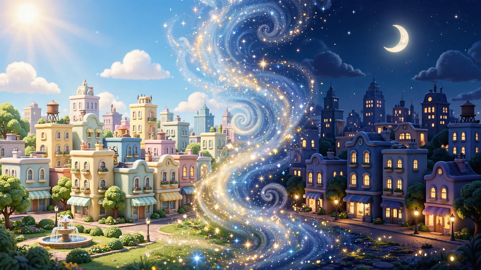 Day to night transformation, AI preview