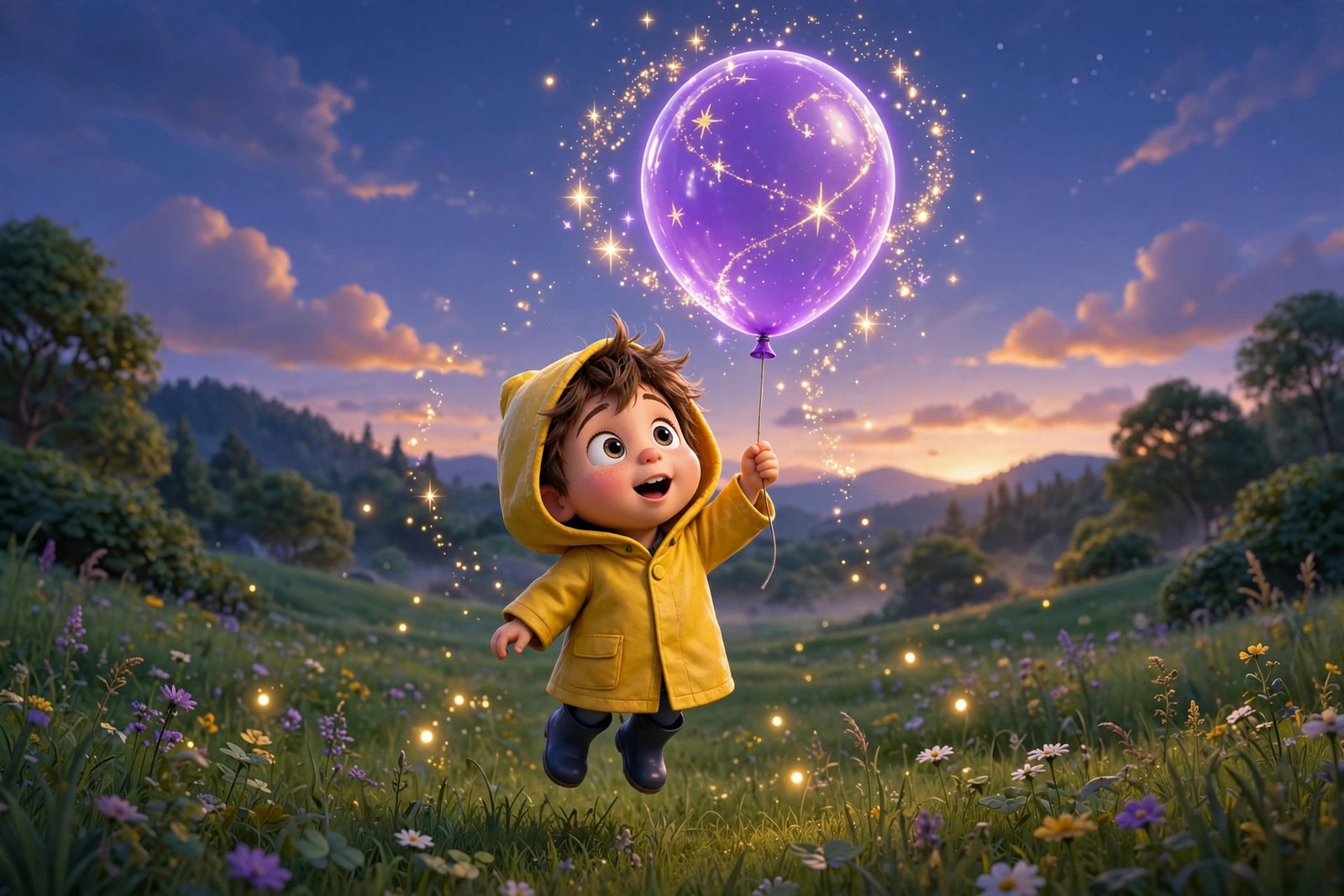 Bachcha aur jadui gubbara, AI preview